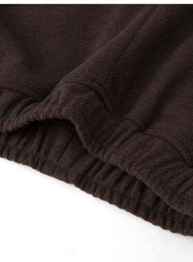 钱钱哥冬绒加厚醋酸毛直裤女保暖筒垂感显MNF窄阔腿瘦SQX羊卫生裤