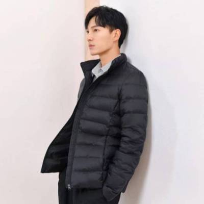 独等/UCUB 95白鸭绒2025新款连帽羽绒服男冬季加厚修身短官方旗舰