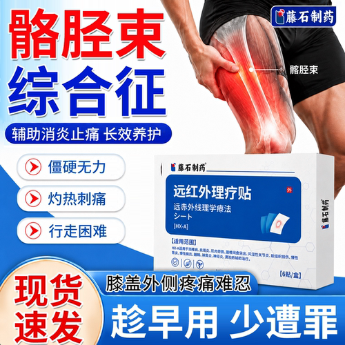 髂胫束综合症大腿膝盖外侧疼痛贴