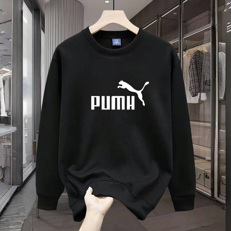 【一折专区】奥特莱斯秋冬新款重磅潮流圆领套头卫衣大码衣简约男