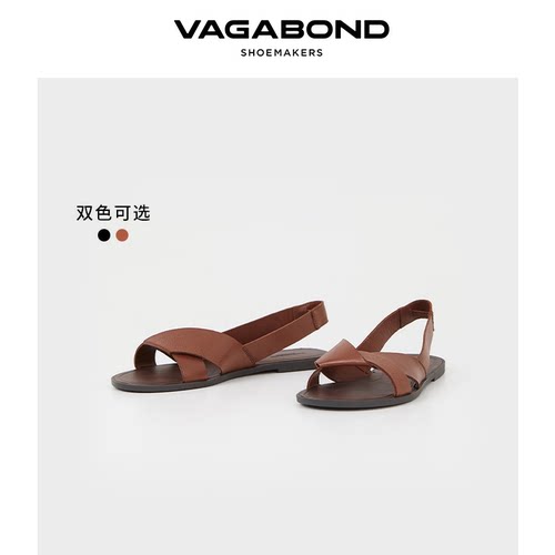 VagabondTIA2.0低跟露趾凉鞋