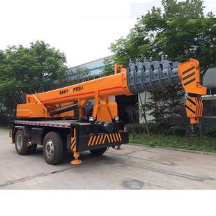 自制底盘四不像小型吊车农村建筑施工吊板材吊车变形金刚起重机