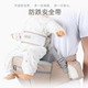 嘉贝星多功能婴儿腰凳单凳宝宝腰凳抱带坐凳增加横行保护带双侧储