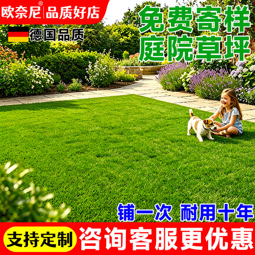 庭院草坪-乡镇可达-仿真草皮铺垫