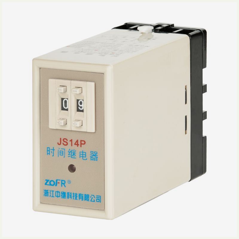 时间继电器 数字式JS14P二位调节JS14P 3位 AC220V 380V DC24V 五金/工具 时间继电器 原图主图