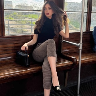 DaisyAnd可换跟扭扭跟高跟平底鞋 进口羊皮细跟粗跟明星芭莎同款