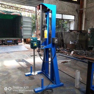 极速5.5KW电动升降分散机.油B漆颜料油墨地坪漆.不厌胶高速混合搅