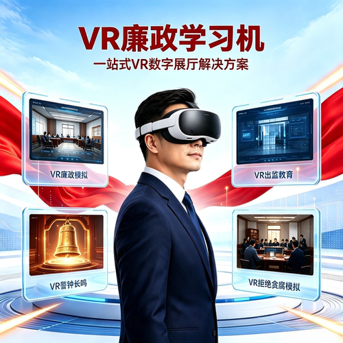 VR廉政3d党建反腐败教育模拟互动