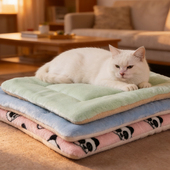 宠物垫子冬季 保暖宠物冬日睡垫猫垫子冬加厚狗垫子猫咪毛毯睡觉用