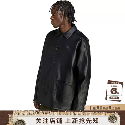 adidas阿迪达斯三叶草男女运动休闲夹克外套LC8119