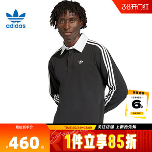 adidas阿迪达斯三叶草春季男子运动休闲长袖T恤KE3576