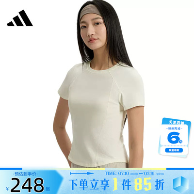 adidas阿迪达斯女子运动休闲短袖T恤KH2648