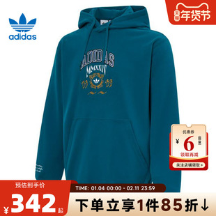 adidas阿迪达斯三叶草 秋冬男子运动休闲卫衣套头衫JW1965