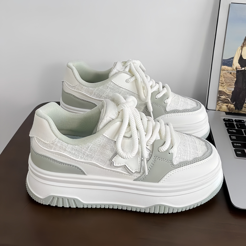 女童2026春秋新款潮款拼色女款板鞋中大童学生小白鞋女孩休闲鞋潮