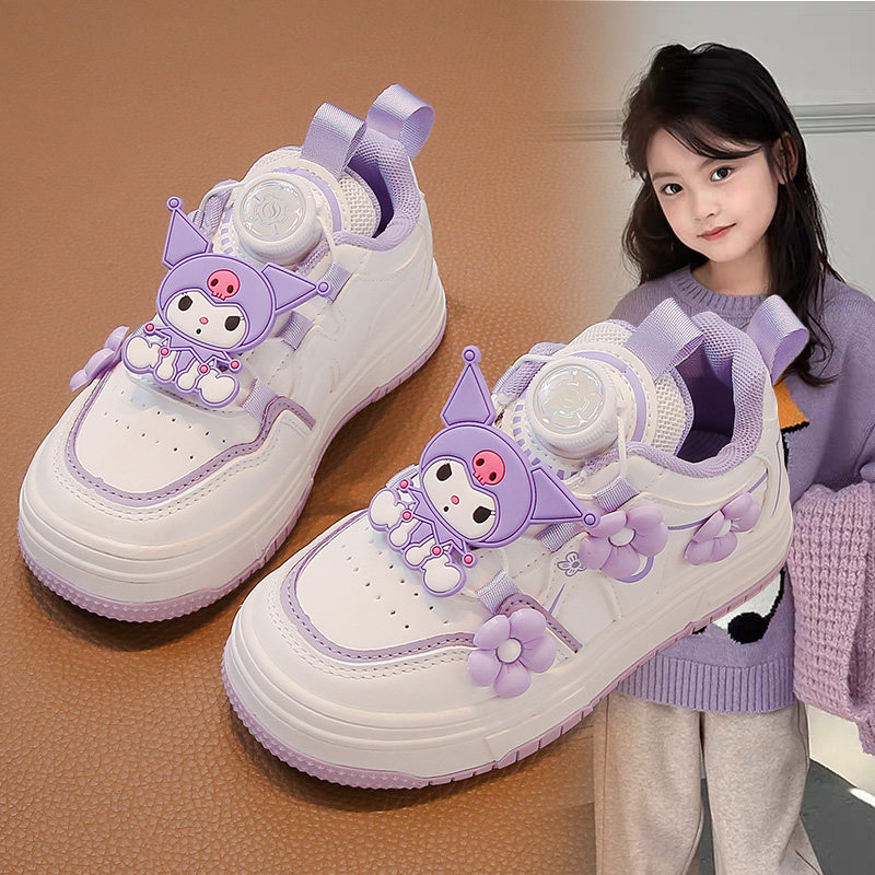 库洛米女童运动鞋卡通可爱2026春秋花朵儿童软底鞋中大童时尚板鞋,童鞋/婴儿鞋/亲子鞋,运动鞋,淘宝优惠券,粉丝福利购,淘宝优惠卷