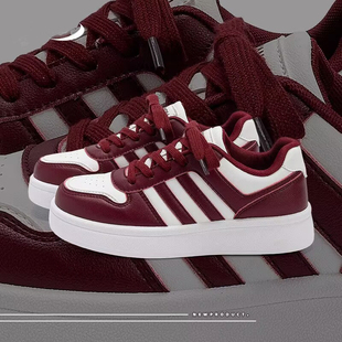 儿童小众2026春季新款休闲鞋红白拼色软底单鞋女童时尚运动鞋潮女