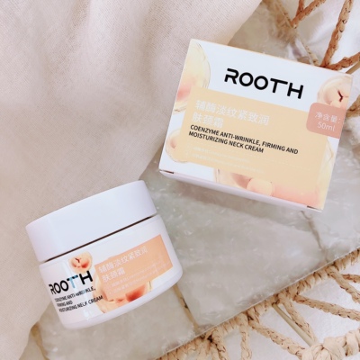 轻松拿捏天鹅颈~ROOTH辅酶淡纹紧致润肤颈霜滋润焕亮美颈霜50ml