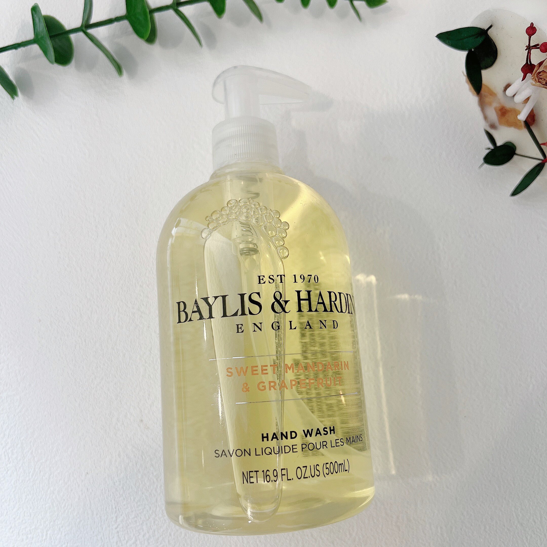 高货稀缺款~出口英国Baylis&Handing香氛洗手液500ml薰衣草葡萄柚
