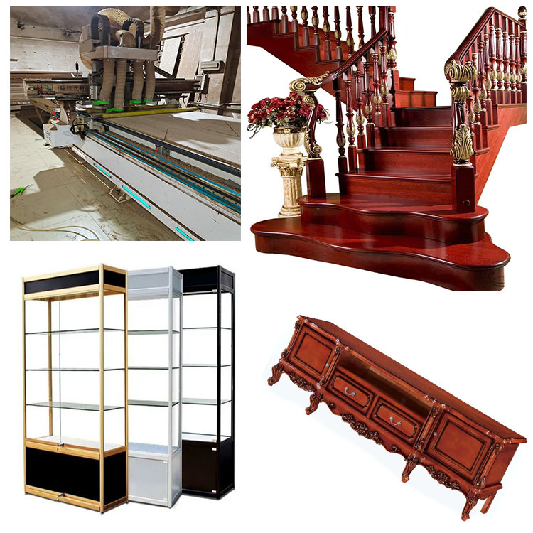 家具木料工 数控开料机 楼梯扶手 柜台展示柜 电视柜 制定订家具