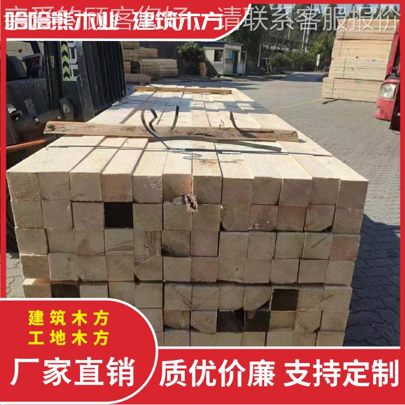 木855厂家筑方桥梁木方工程木方木跳板松方工建地木木方支模木方
