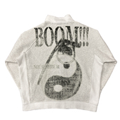 番茄小诗Graffiti穿搭艺术街头罕见日漫喷绘水洗立领开衫 外套男女