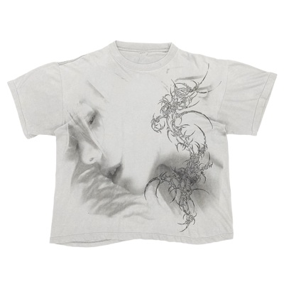 番茄小诗   硬核金属hard metal嬉皮士Hippies艺术风潮流短袖T恤