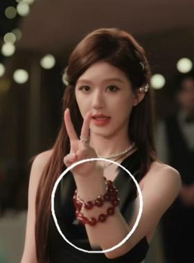 Dreamer饰品天然红玛瑙手串赵露思许妍同款送闺蜜新年礼物