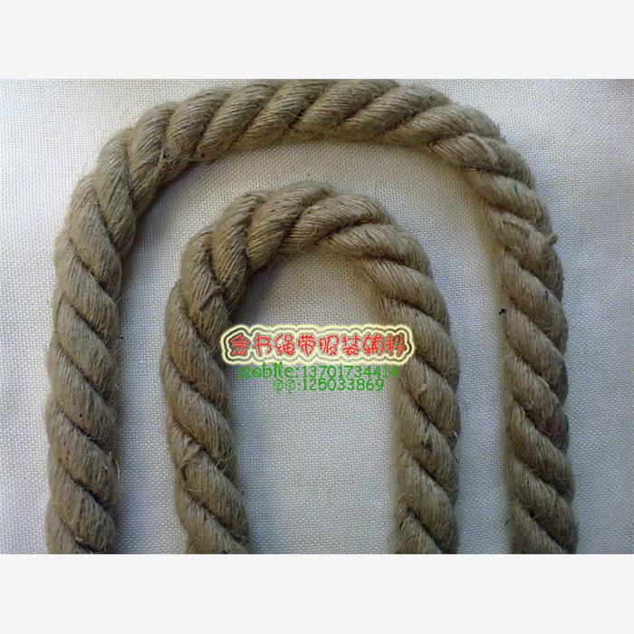 25mm粗绳子黄麻绳高空作