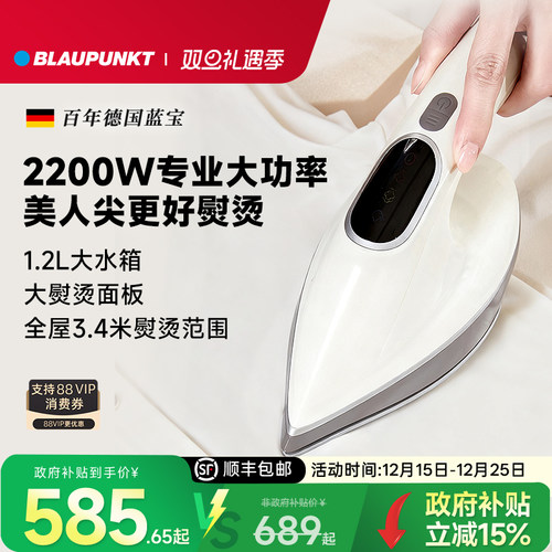 百年德国蓝宝电熨斗家用大蒸汽