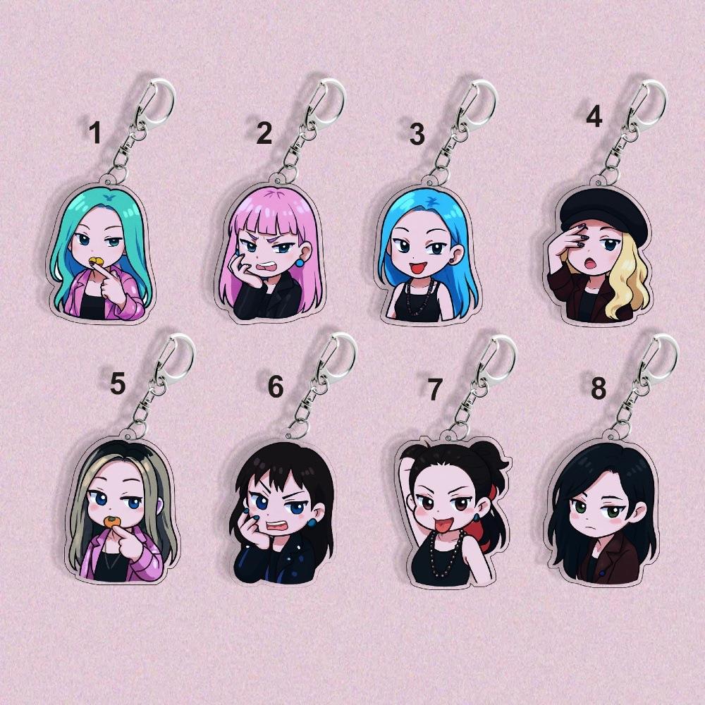 aespa周边小吒WINTER 金旼炡刘知珉宁艺卓书包挂件钥匙扣1457