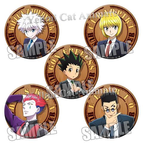 全职猎人吧唧HUNTERxHUNTER奇犽西索酷拉皮卡小杰动漫吧唧徽章D