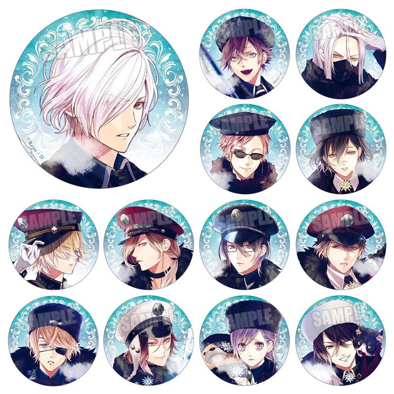 魔鬼恋人 MORE BLOOD 动漫徽章 DIABOLIK LOVERS周边吧唧胸章/E