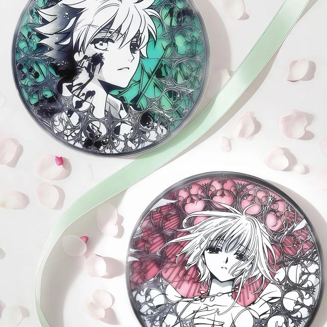 现货 翼年代记 漫画周边二次元谷子 自制樱狼 双闪吧唧徽章礼