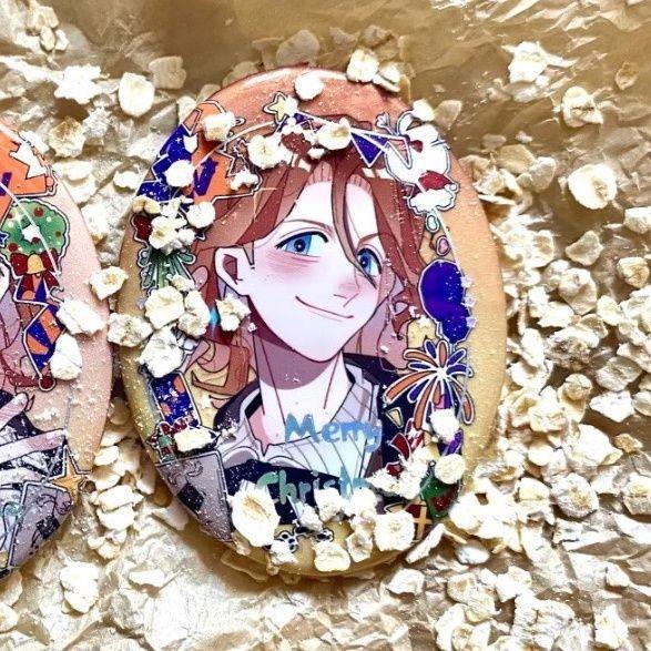 哈利波特 韦斯莱双子吧唧徽章谷子痛包装饰礼物自制挂件