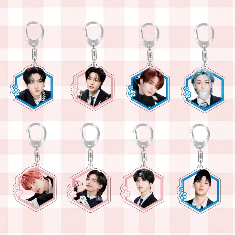 韩国男团StrayKids风格周边黄铉辰李龙馥樂专辑周边钥匙扣849