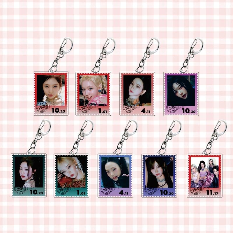 aespa周边金旼炡WINTER刘知珉GISELLE宁艺卓亚克力挂件钥匙扣974