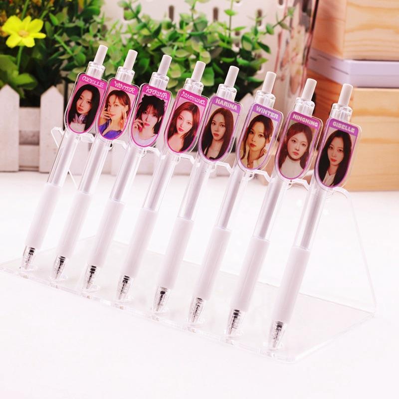 aespa周边金旼炡BGISELLEA刘知珉BNINGNING圆珠笔签字笔15