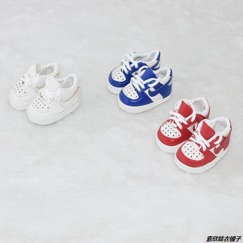 20cm厘米棉花娃娃鞋子明星玩偶运动鞋滑板鞋米露洋娃娃衣换装配件