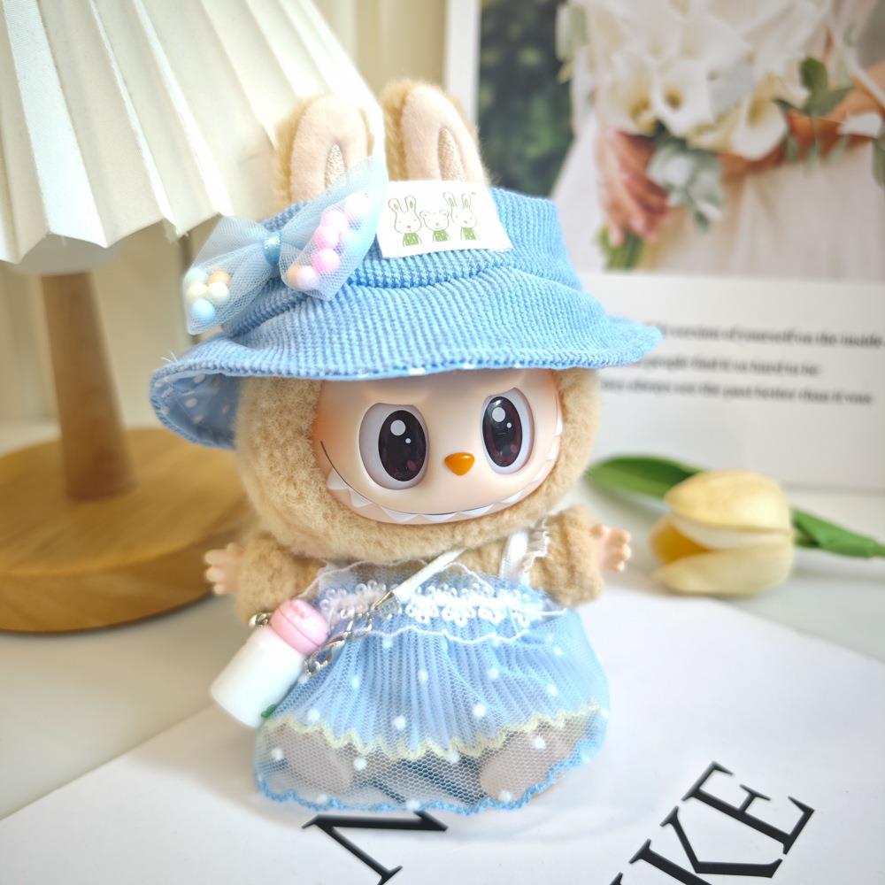 labubu衣服拉布布娃衣坐坐派对夏