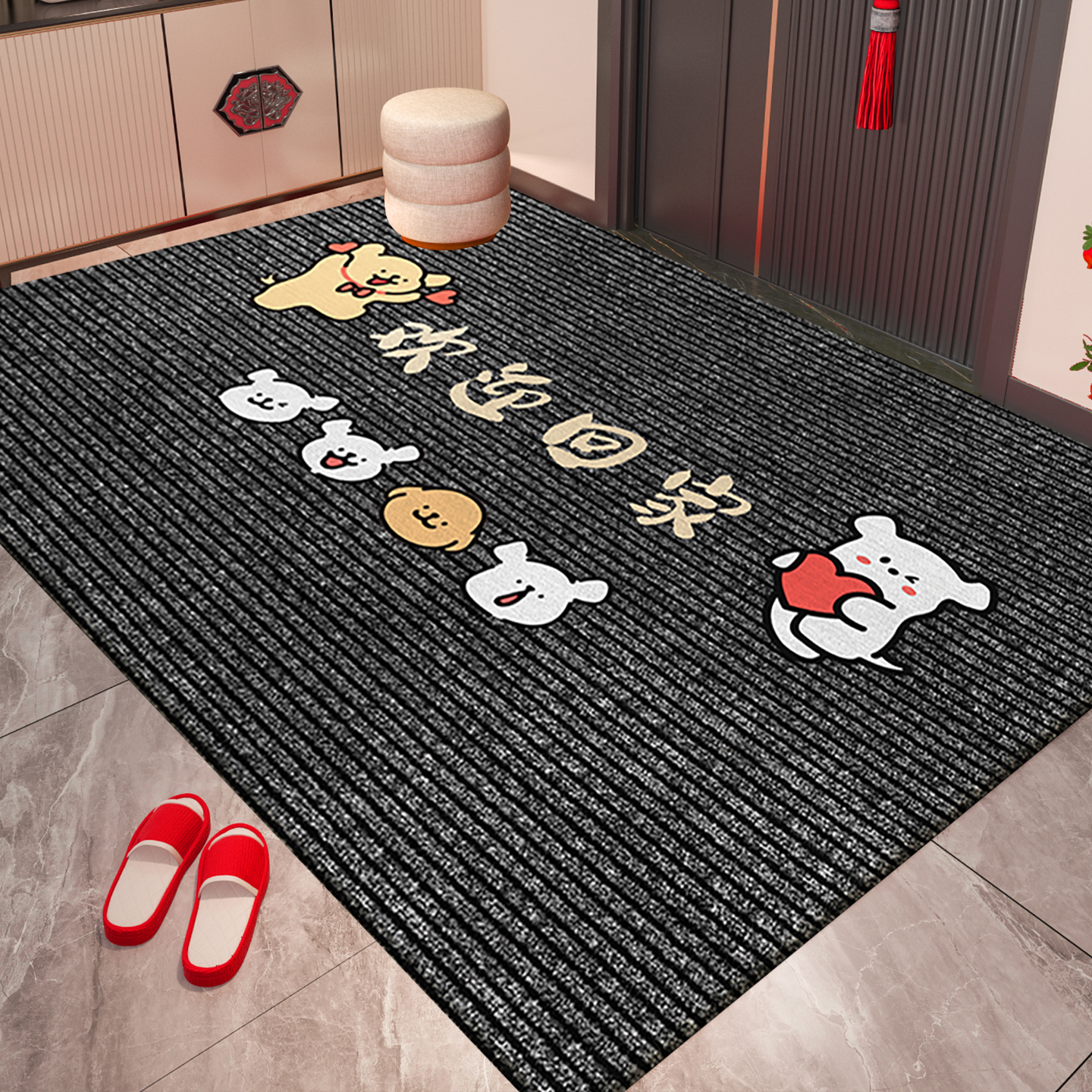 地垫入户门垫高级感防滑耐脏玄关