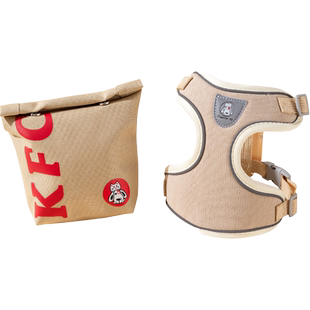 猫咪牵引绳防挣脱外出专用背心式溜猫绳子可调节胸背带猫外出背心