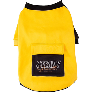 狗狗秋冬装潮酷英文口袋卫衣中大型犬卫衣金毛萨摩耶边牧大狗衣服