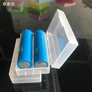 透明电池盒2节18650电池盒4节装CR123A/16340电池收纳盒保护盒子