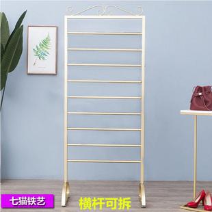 子包裝 .圍巾架子絲巾展示架落地式 服裝 店褲 紙布料花店絲帶展示架