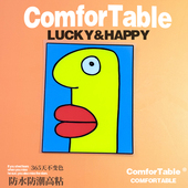 Thierry 万物可贴 可贴万物 Noir简约艺术电动车头盔摩托车贴纸