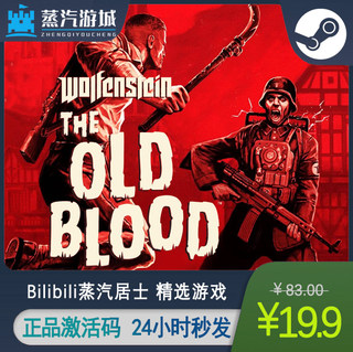 Steam重返德军总部：旧血脉 国区激活码CDKEY Wolfenstein PC游戏