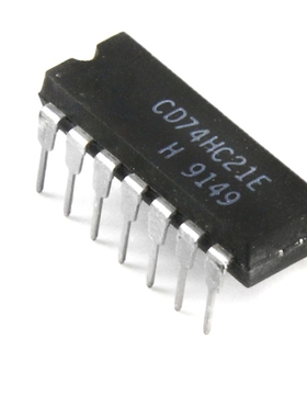 直插74HC21 DIP-14 二四输入与门 CD74HC21E 芯片 电子