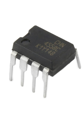 原装进口4558C 直插DIP-8 双运算放大器TJM4558CN CD4558功放芯片