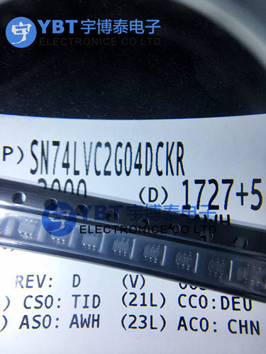 SN74LVC2G04DCKR SN74LVC2G04DCK SN74LVC2G04 CC5 SC70-6 变换器