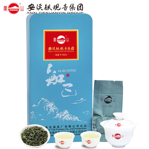 凤山安溪铁观音特级清香型正味铁观音QT1200铁盒礼盒高端茶自己喝